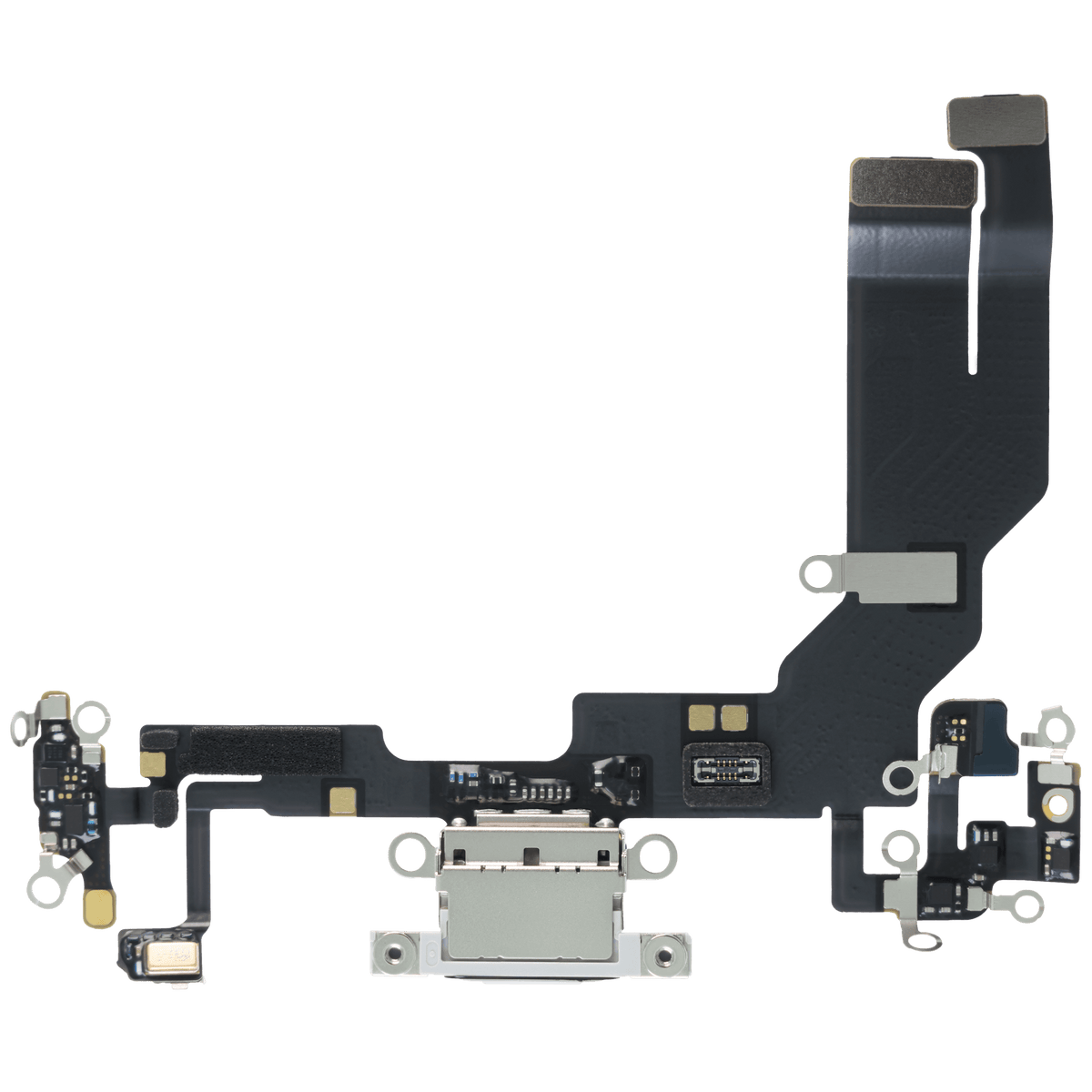 For iPhone 17e Charging Port Flex Cable Genuine - White