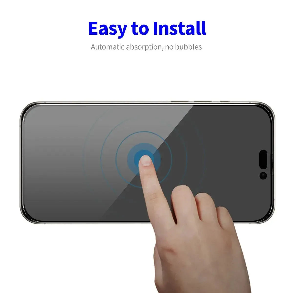 For iPhone 18 Pro Max Privacy Anti-Spy Tempered Glass / Full Coverage Screen Protector