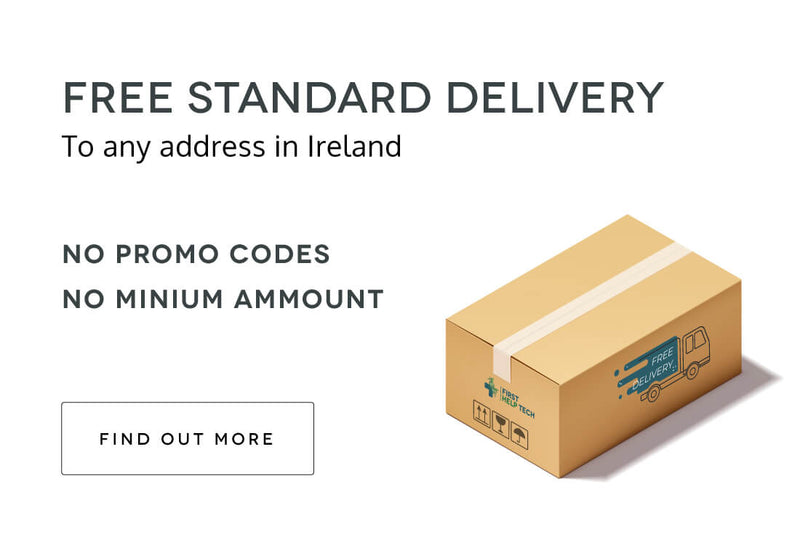 First Help Tech - Free standard delivery to Ireland