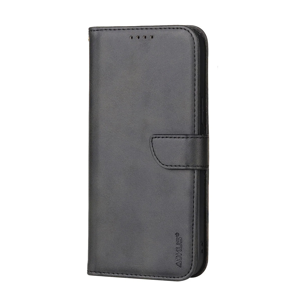 For Samsung Galaxy S25 FE Premium Wallet Case Black
