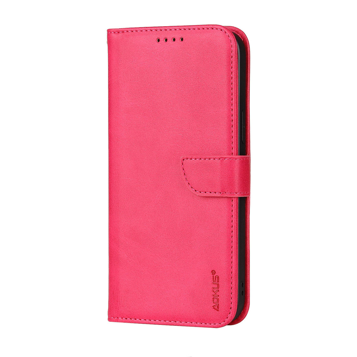 For Samsung Galaxy A14 5G Premium Aokus Wallet Case Rose