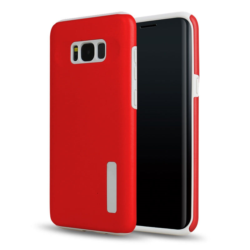 For Samsung Galaxy A6 2018 Dual Pro Case Red
