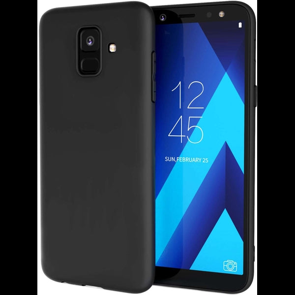 For Samsung Galaxy A6 2018 Gel Case Black