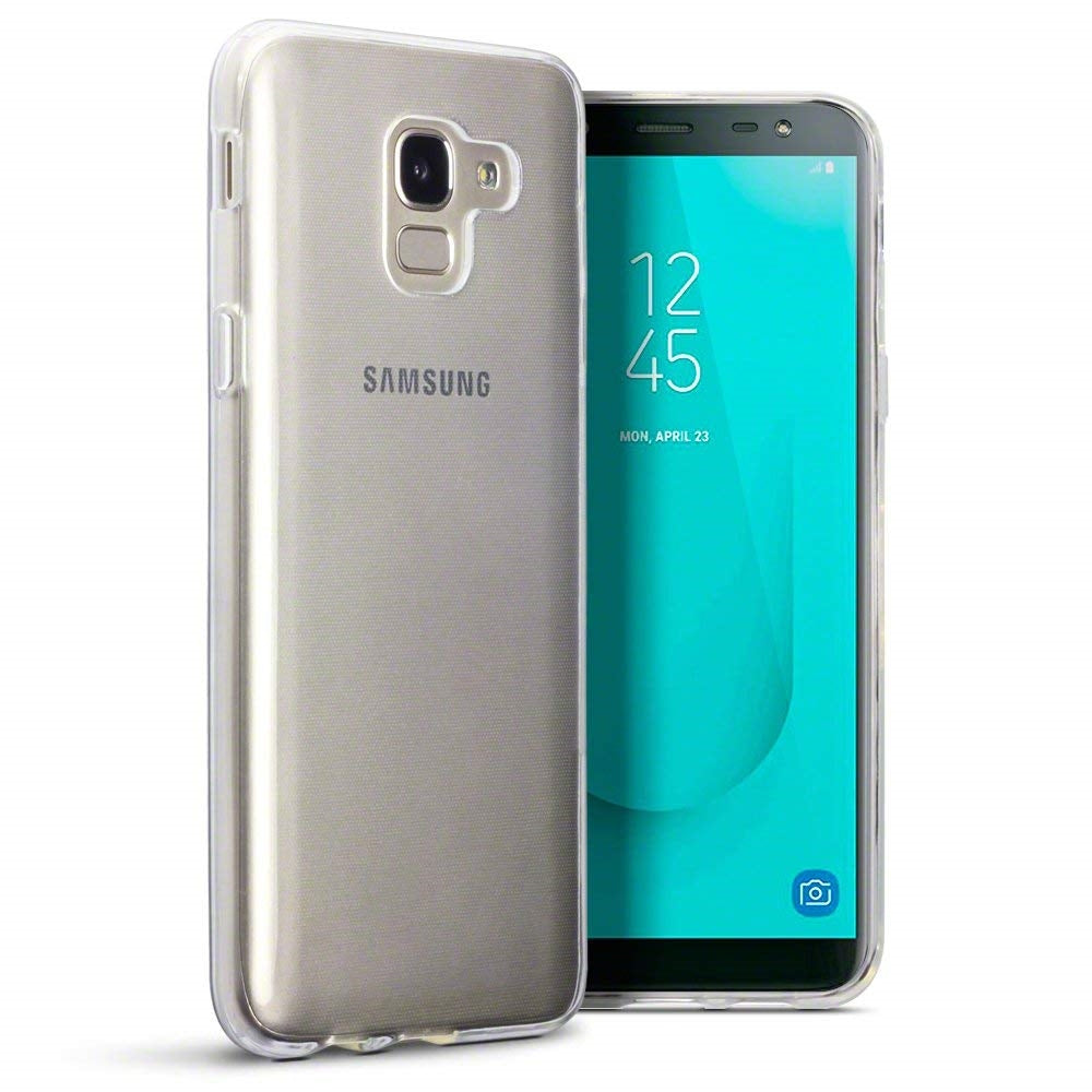 For Samsung Galaxy J6 Plus 2018 Transparent Gel Case-www.firsthelptech.ie