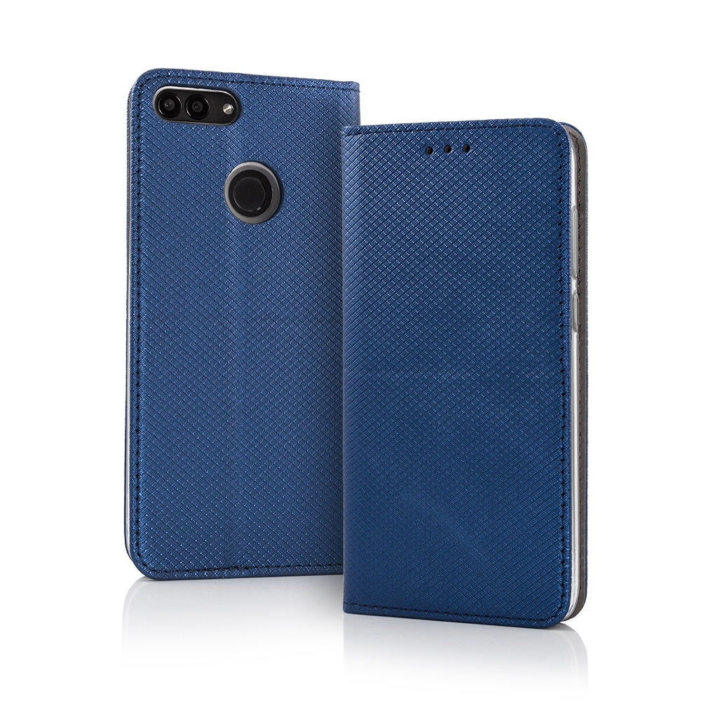 For Samsung Galaxy S20 Plus Smart Carbon Magnetic Wallet Case Navy