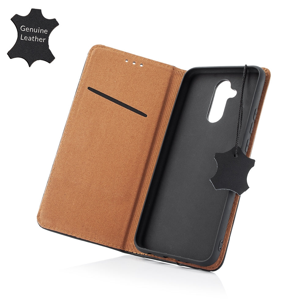 For Samsung Galaxy S20 Ultra Original Leather Wallet Case Black