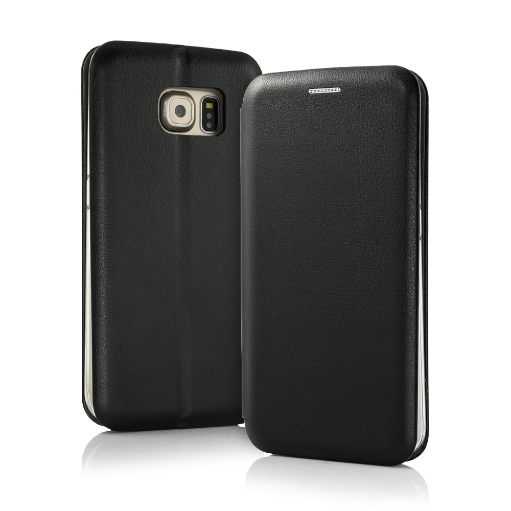 For Samsung Galaxy S20 Ultra Slim Curved Magnetic Wallet Case Black-www.firsthelptech.ie