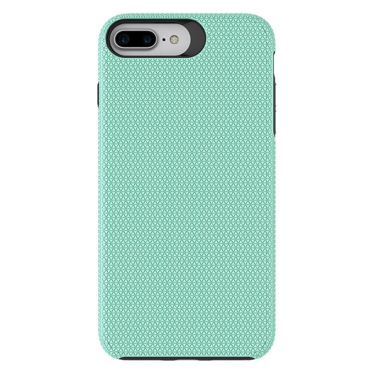 For Samsung Galaxy S21 Dotted Shockproof Hybrid 2 in 1 Case Green
