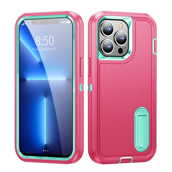 For Samsung Galaxy S22 Plus Triple Defender with Stander Case Rose-www.firsthelptech.ie