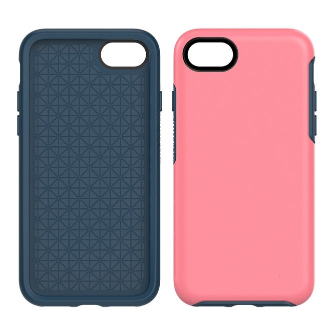 For Samsung Galaxy S22 Ultra Heavyduty Symmetry Design Case Pink-www.firsthelptech.ie