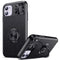 For Apple iPhone 11 Autofocus Slide Camera Cover Ring Case Black