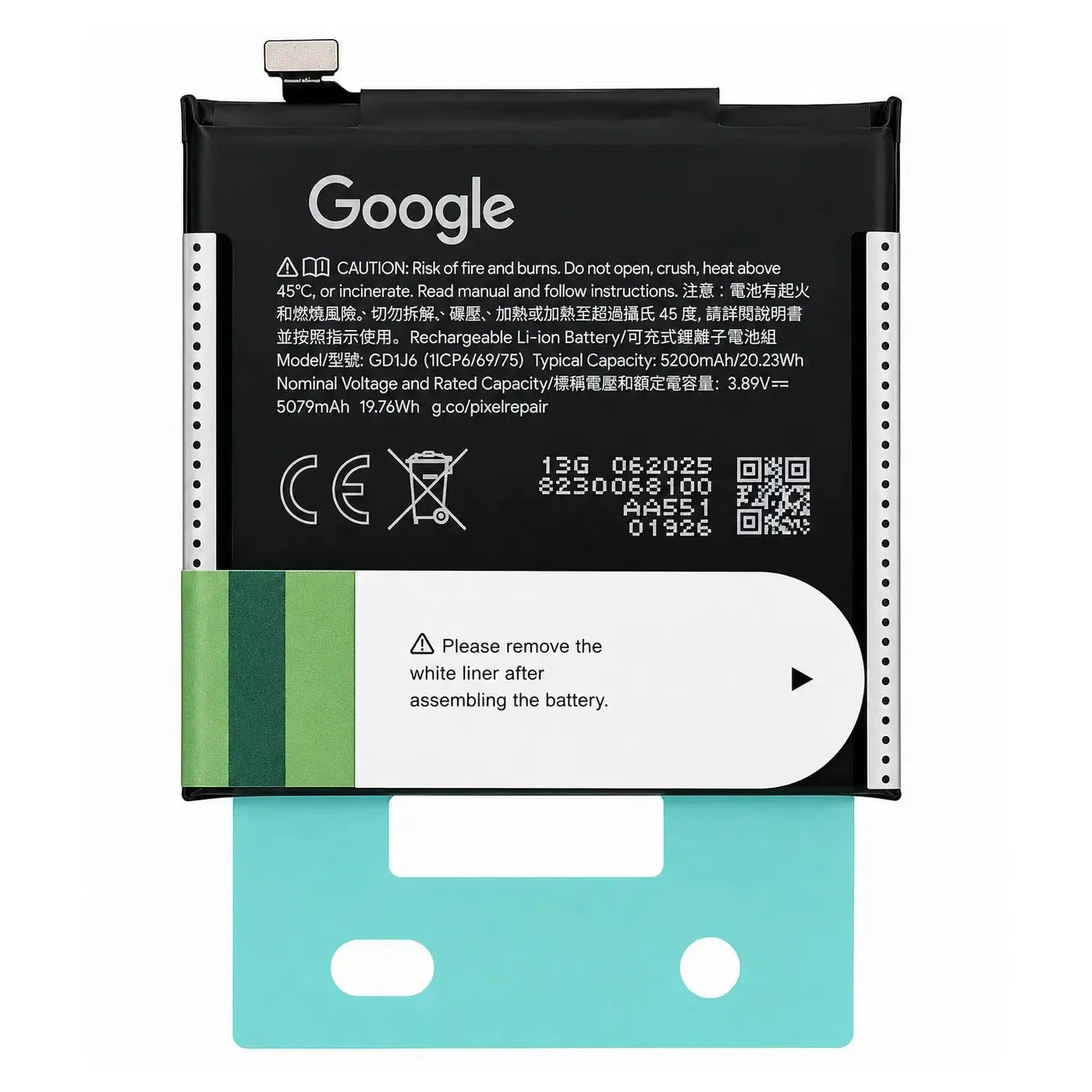 Google Pixel 10 Pro XL Original Battery GD1J6 5200mAh | G949-01384-00