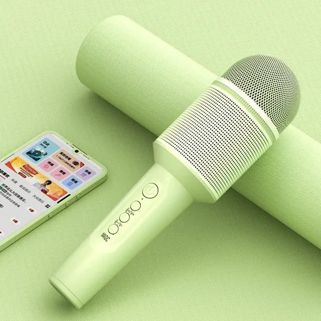 HOCO DBK1 Portable Handheld Wireless Karaoke Microphone Green