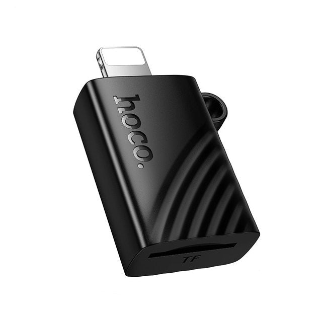 HOCO HB53 Mini iP To TF 2.0 Card Reader 480 Mbps Black