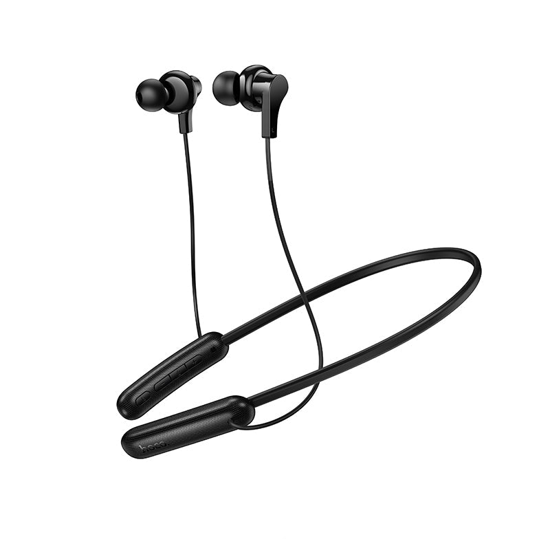 Hoco ES75 Niya Strong Base Neck-Hanging BT Headset 30H Black