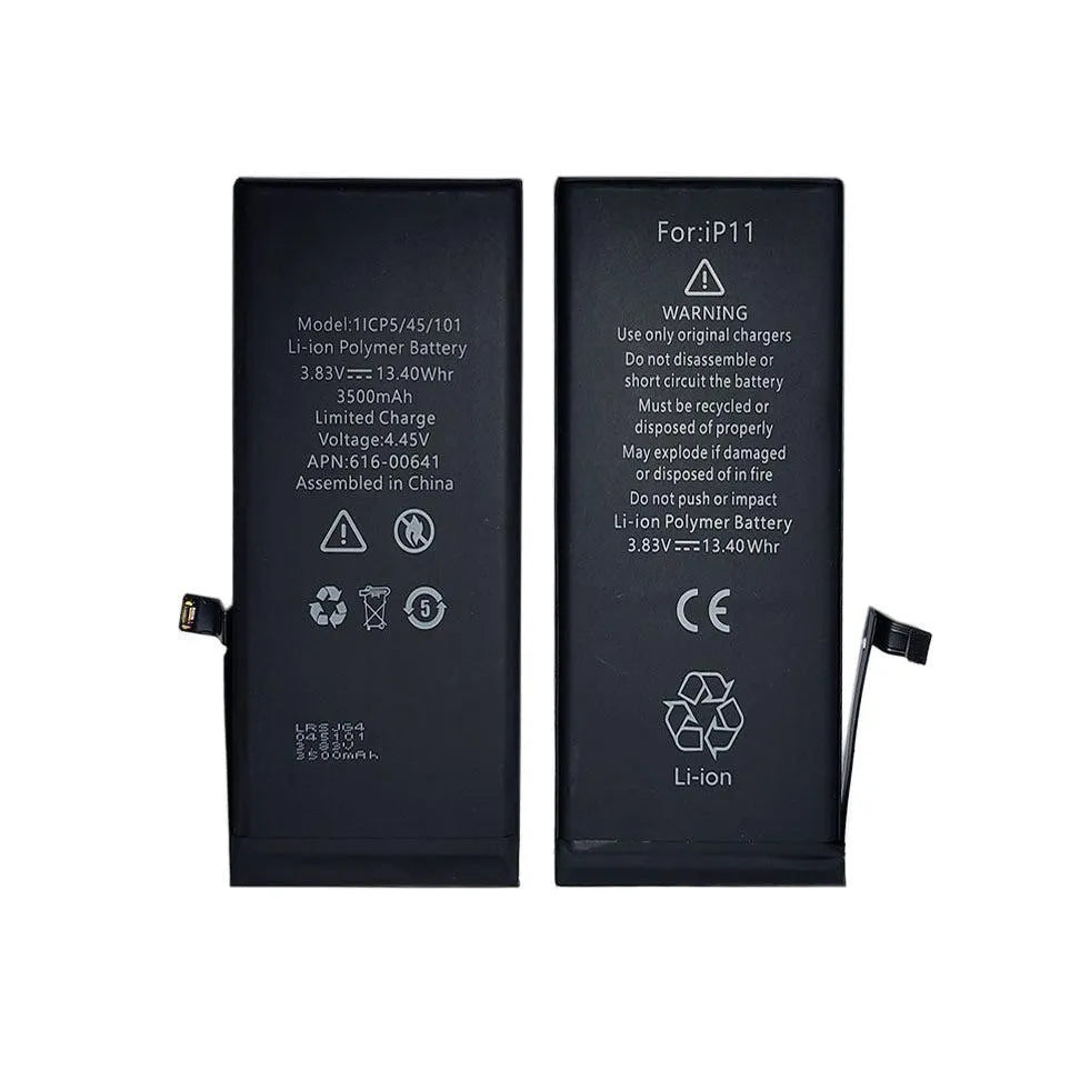 High Capacity Battery Replacement For Apple iPhone 11 - 3490mAh