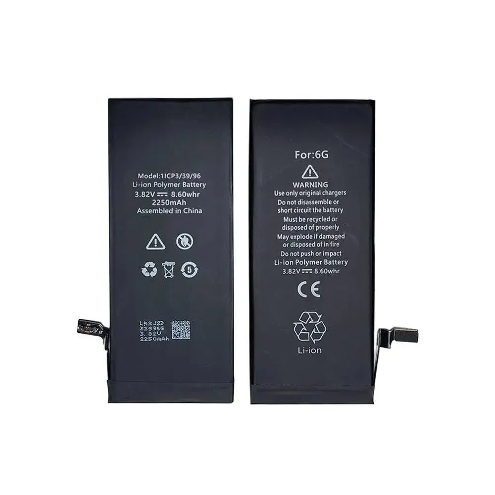 High Capacity Battery Replacement For Apple iPhone 6 - 2250mAh