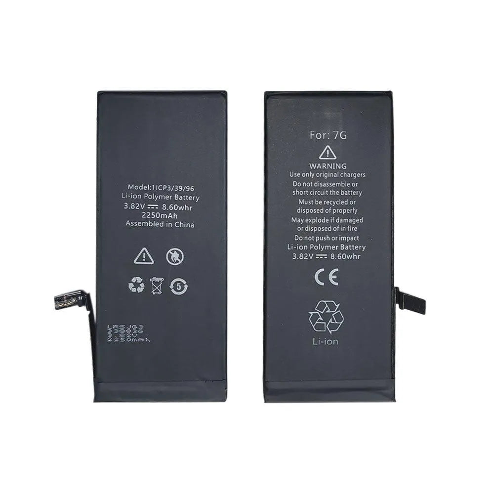 High Capacity Battery Replacement For Apple iPhone 7 - 2250mAh