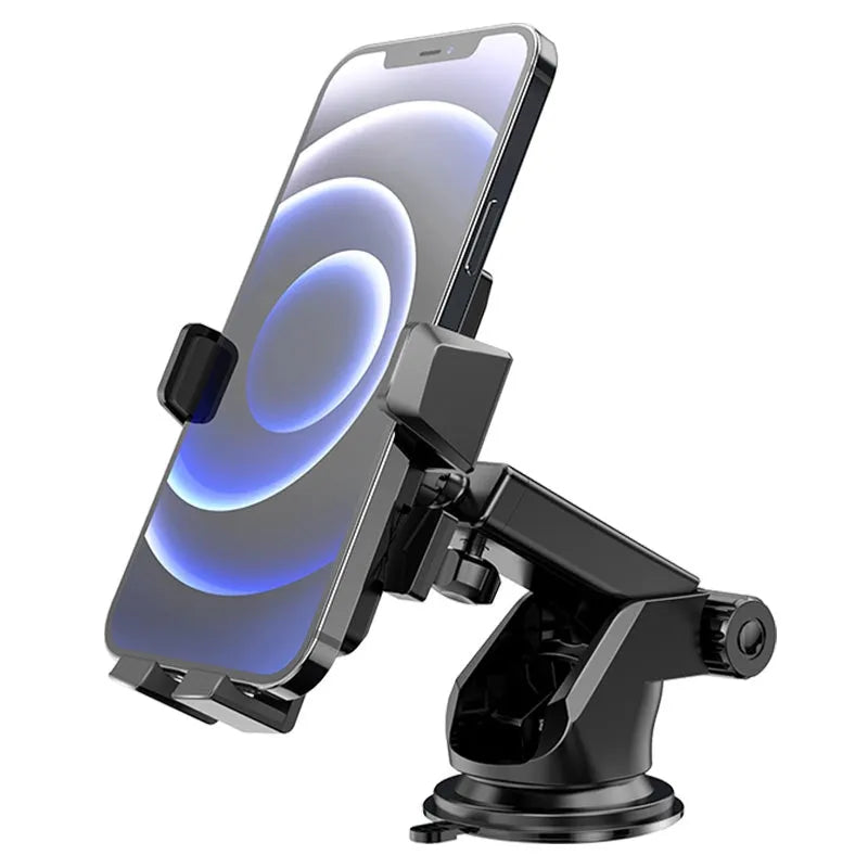 Hoco CA83 David One-Button Center Console Suction Car Holder Black