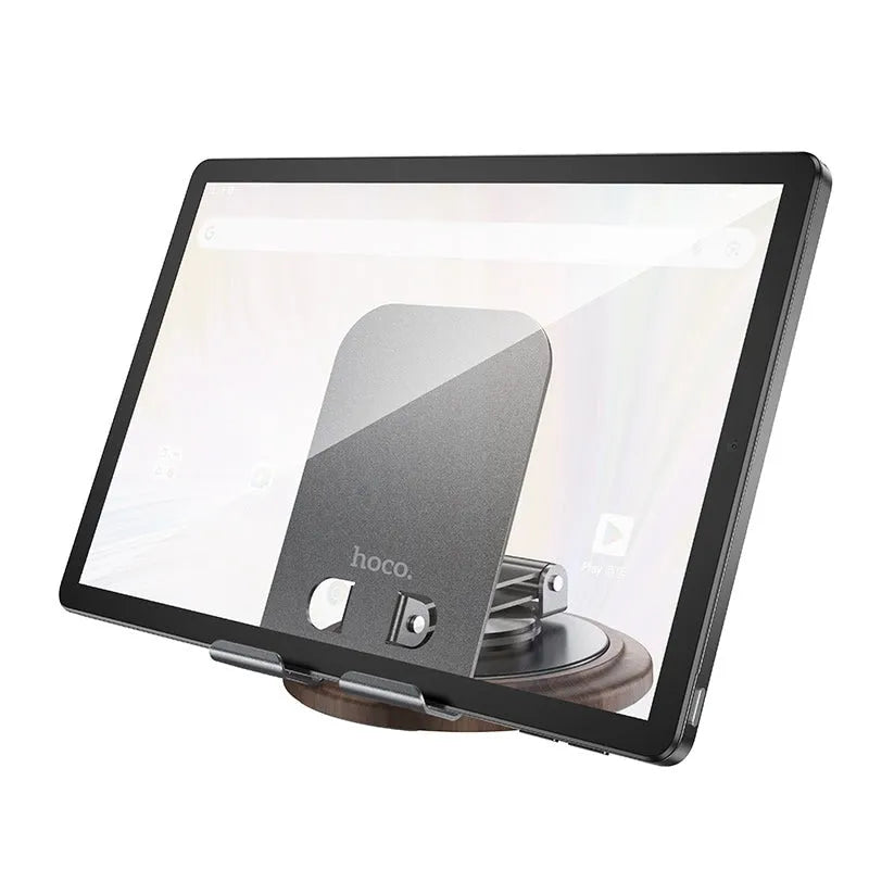 Hoco DH25 Folding Rotatable Metal Desktop Stand Gray