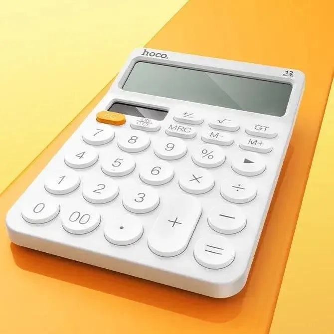 Hoco DI83 Cooper Electronic Calculator White
