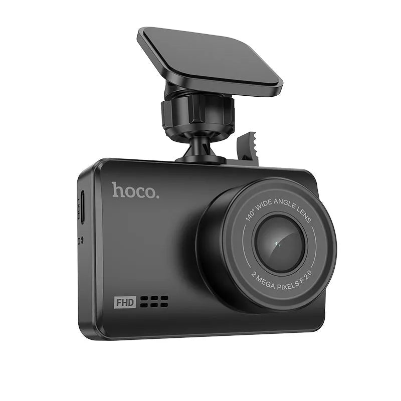 Hoco DV2 Driving Record With Screen Dash Camera Black