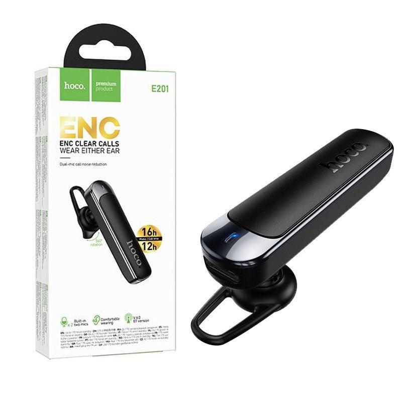 Hoco E201 Exceed ENC 16H Noise Reduction BT Headset Black