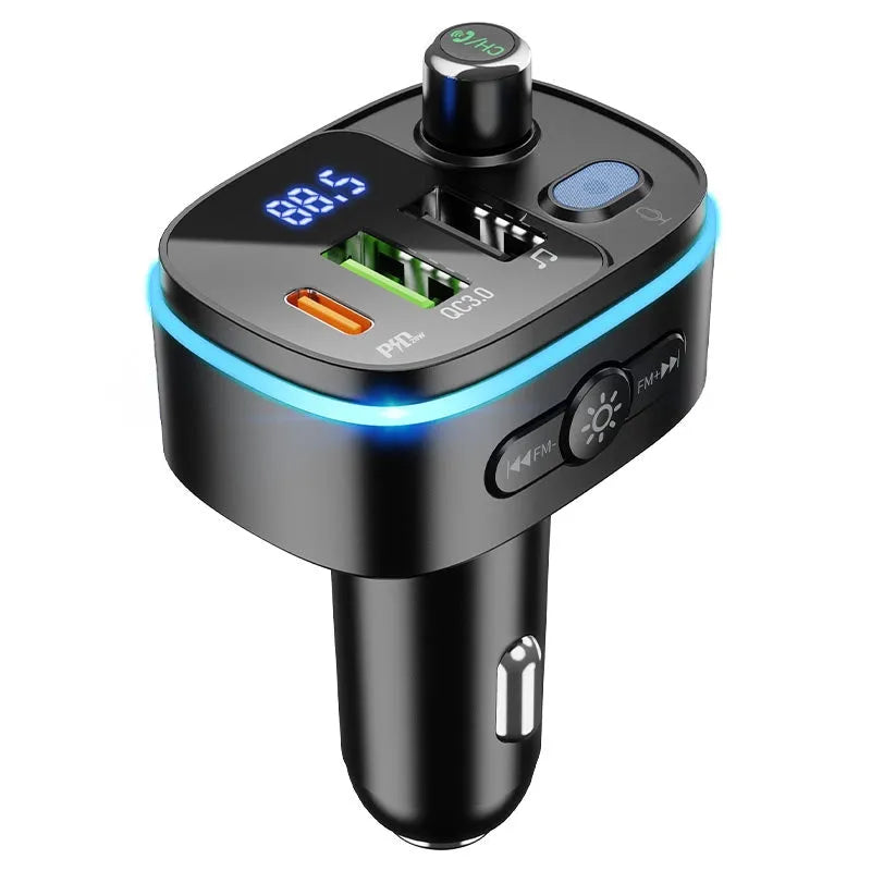 Hoco E62 In-Car 18W and PD Charger Bluetooth FM Transmitter