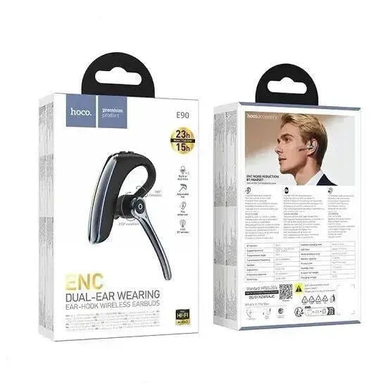 Hoco E90 Liya Premium ENC Noise Cancelling BT Headset 23H Black