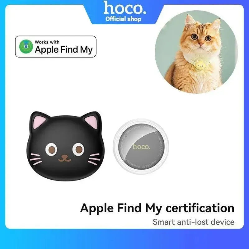 Hoco E91D Cat Collar Smart Anti-Lost Device Black