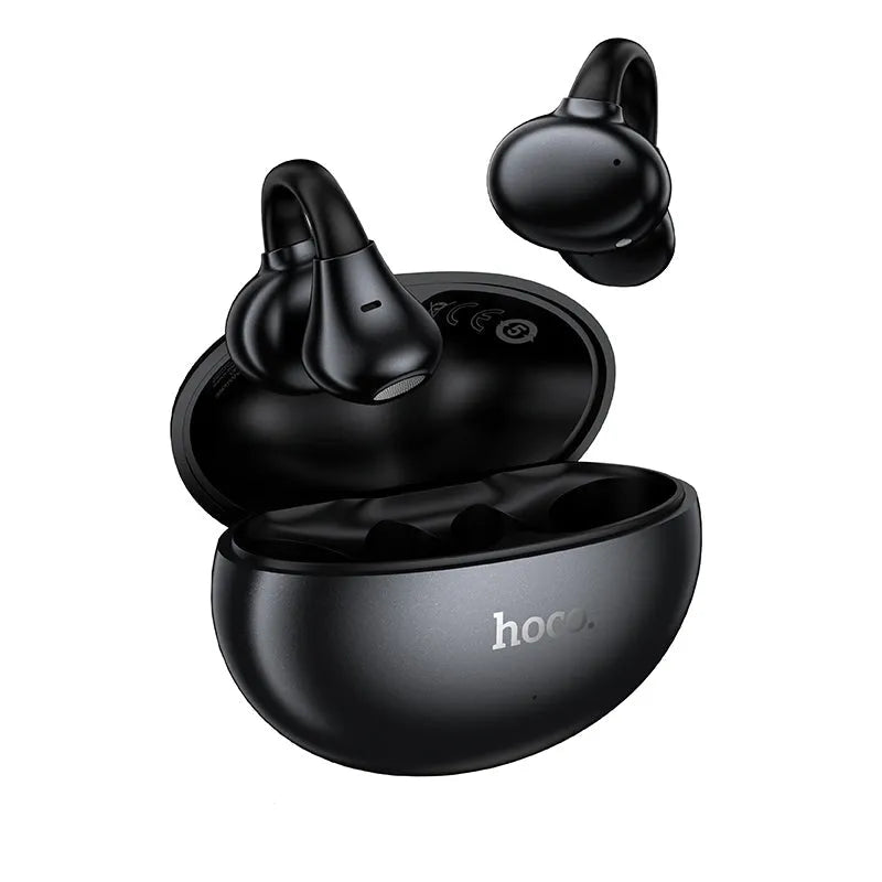 Hoco EA8 Warm Sound Open Ear True wireless BT Headset App Gray