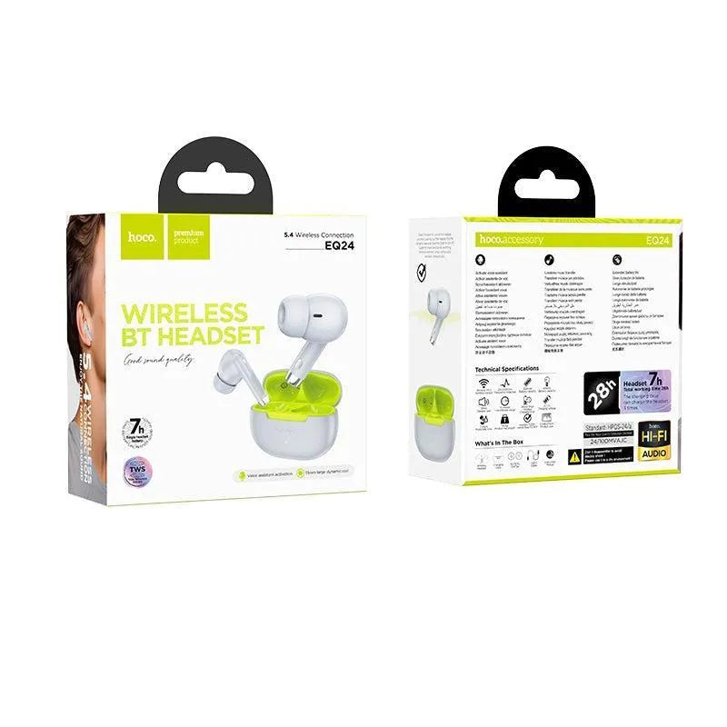 Hoco EQ24 Estrella Pro Design Wireless BT Headset Gray Lake