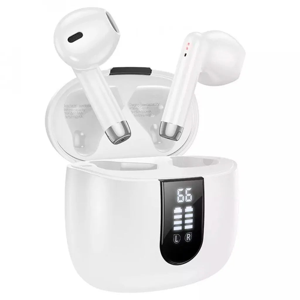 Hoco EQ26 True Wireless ANC+ENC BT Headset White