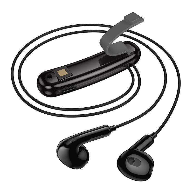 Hoco ES77 Graceful Lavalier BT Earphones Black