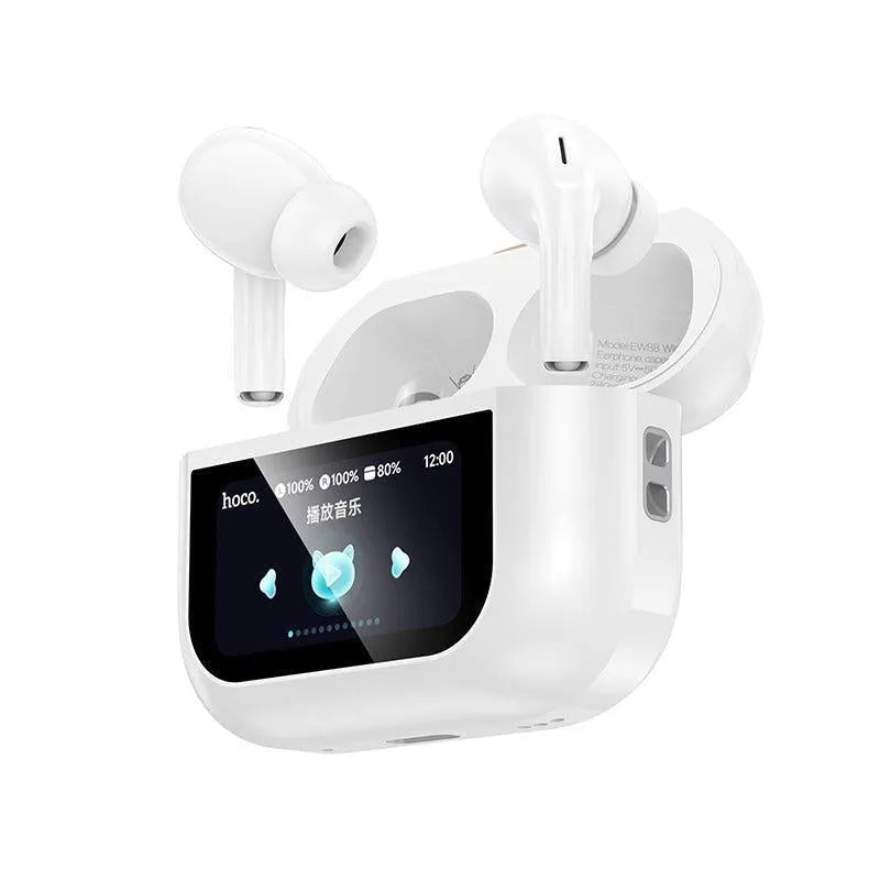 Hoco EW88 True Wireless ANC Touch Screen BT Earbuds White