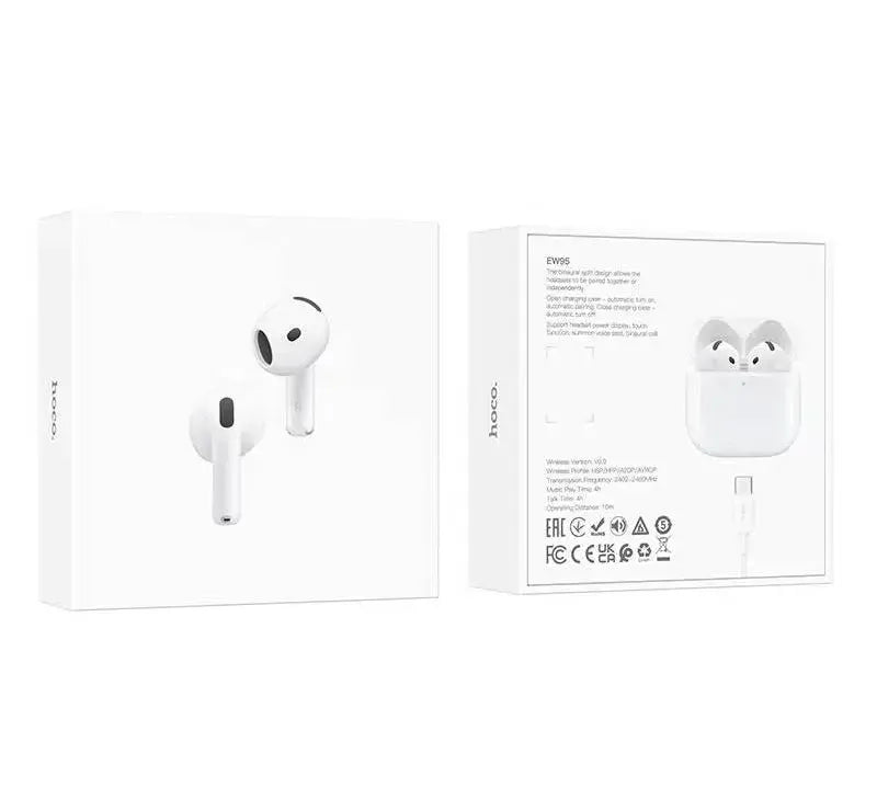 Hoco EW95 True Wireless BT Headset White