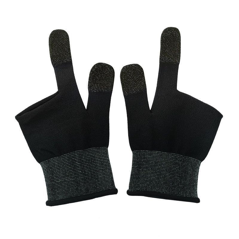 Hoco GA21 Eagle Claw Silver Fiber Two-Finger Gaming Gloves 2 PCS Pack