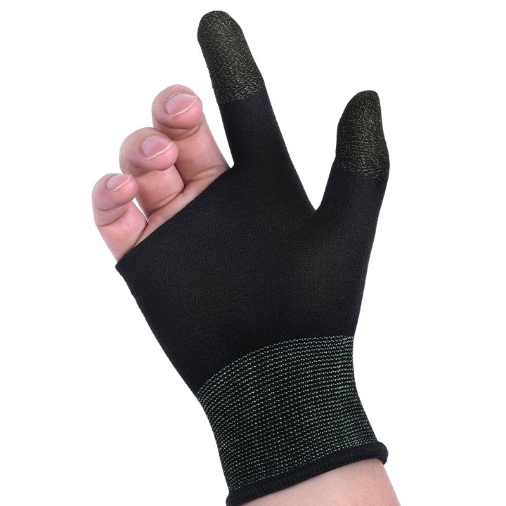 Hoco GA21 Eagle Claw Silver Fiber Two-Finger Gaming Gloves 2 PCS Pack