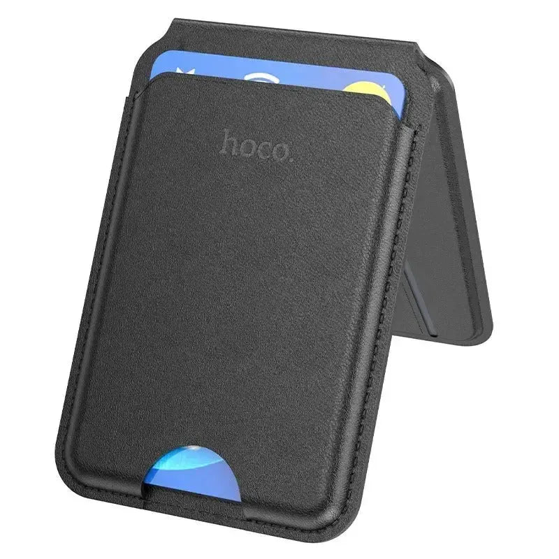 Hoco GT3 Idol Multifunctional Magnetic Card Holder Black