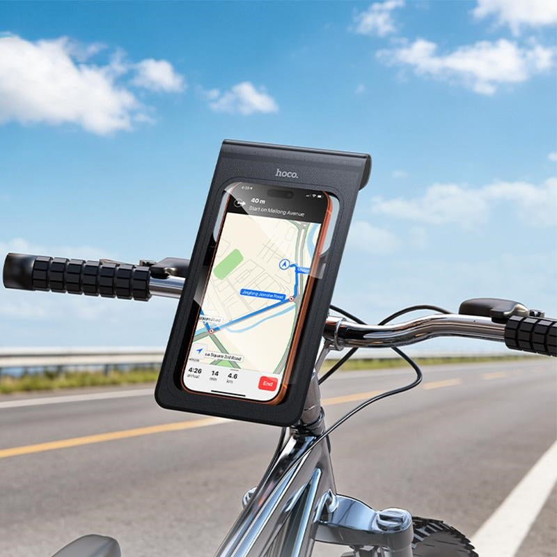 Hoco H110 Welle Waterproof Riding Bike Holder Black