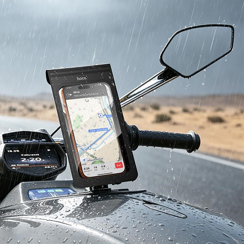Hoco H110 Welle Waterproof Riding Bike Holder Black
