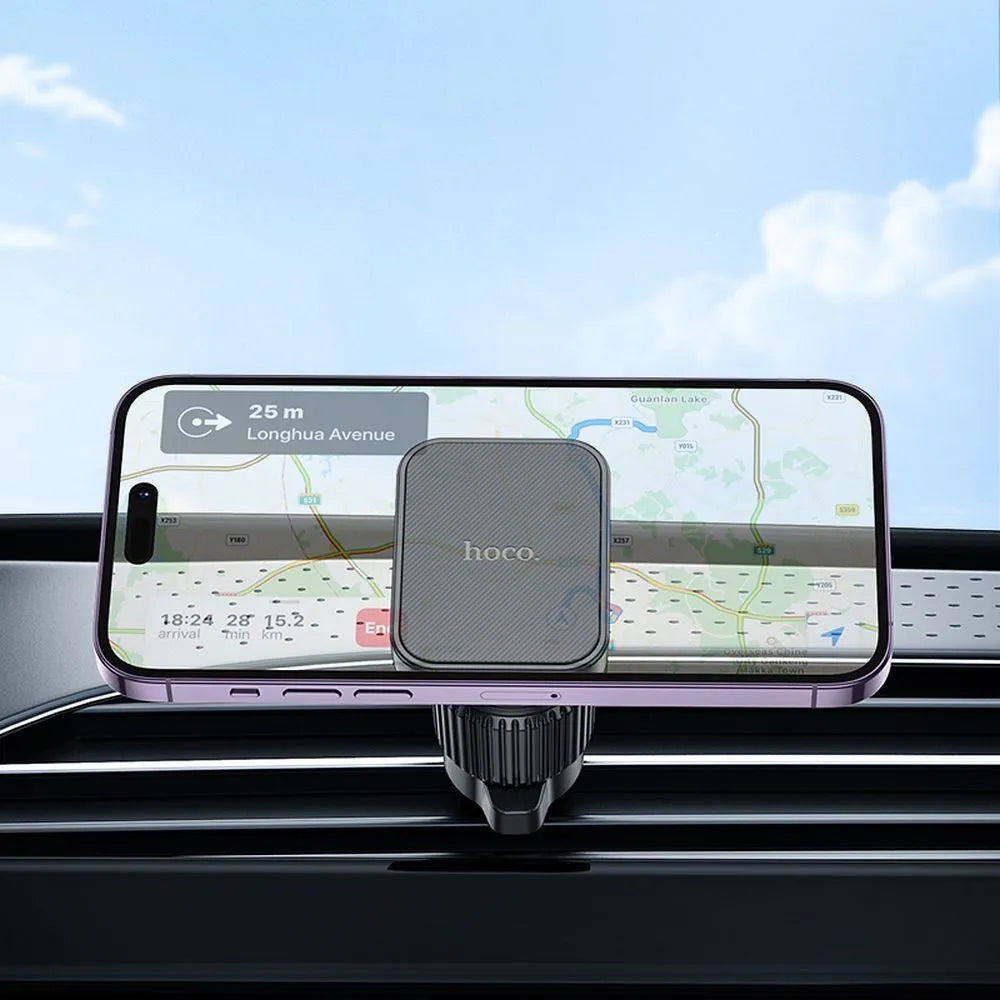 Hoco H32 Mini Air Vent Hook Magnetic Phone Holder Black