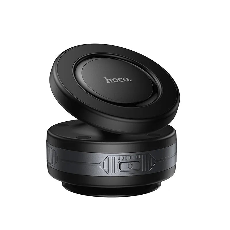 Hoco H87 Trending Dragon Electric Suction Cup Magnetic Holder Metal Gray