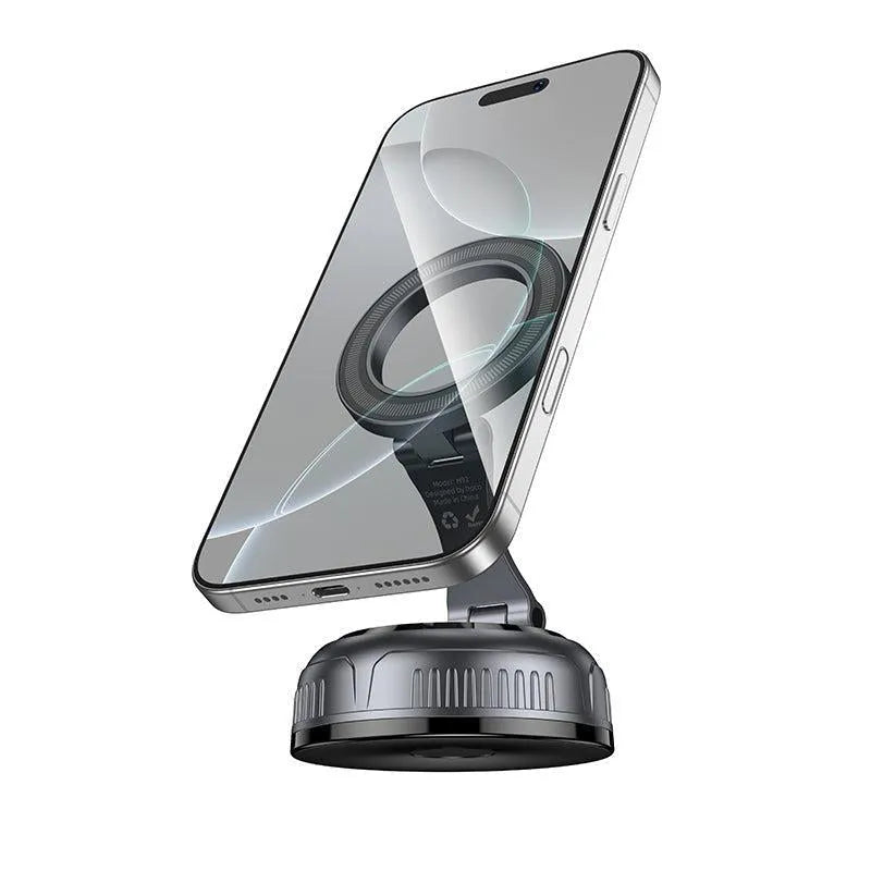 Hoco H92 High Vacuum Suction Cup Magsafe Magnetic Holder Black