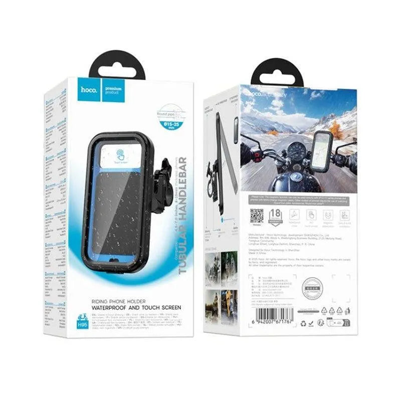 Hoco H95 Bendito Waterproof Bicycle Holder Universal 4.5-7.0 Inch Black