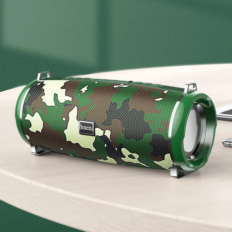 Hoco HC2 Xpress Sports BT V5.0 Speaker Green Camouflage