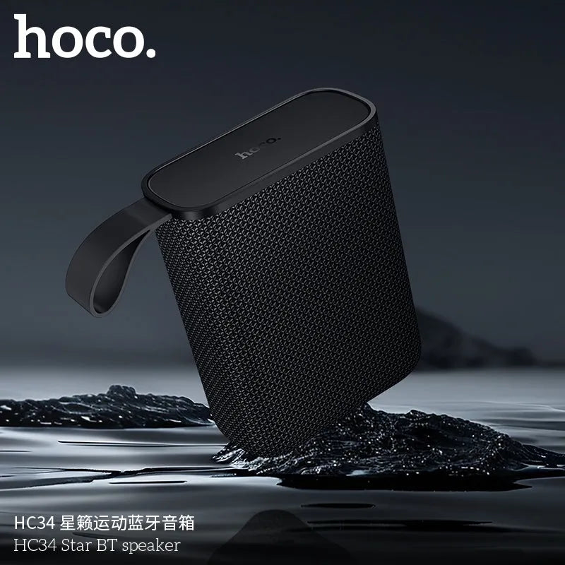 Hoco HC34 Star Mini Splash Proof BT Speaker Black