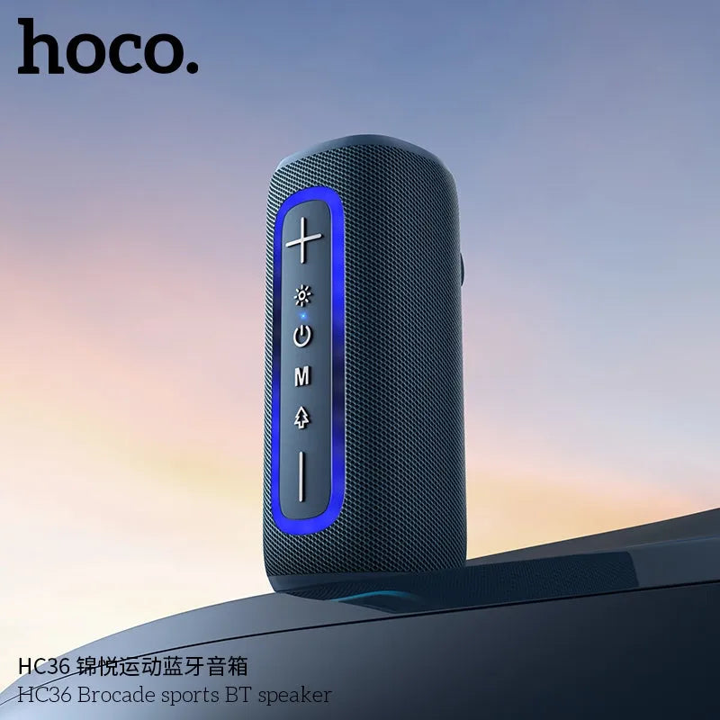 Hoco HC36 Brocade Sports Portable High Quality BT Speaker Navy Blue