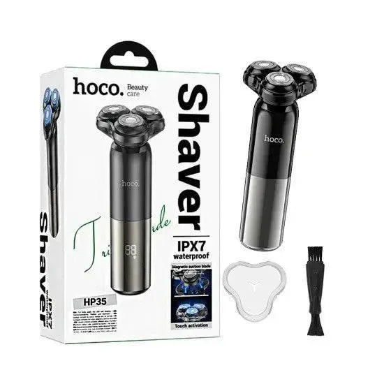 Hoco HP35 Three-Blade Portable Electric Shaver Black