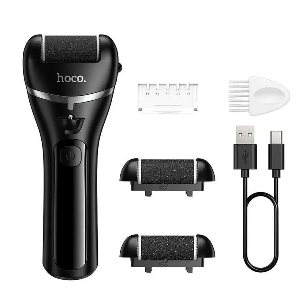 Hoco HP90 Electric Foot Callus Remover Device Black